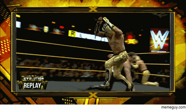Kalisto demonstrating the proper way to kick someone in the neck