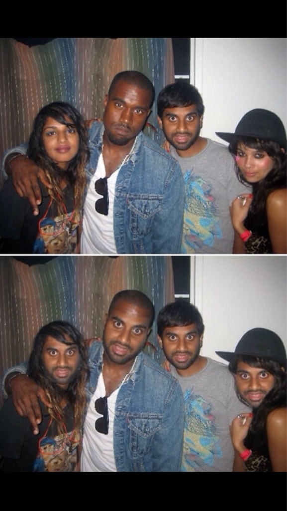 Kanyes face swap