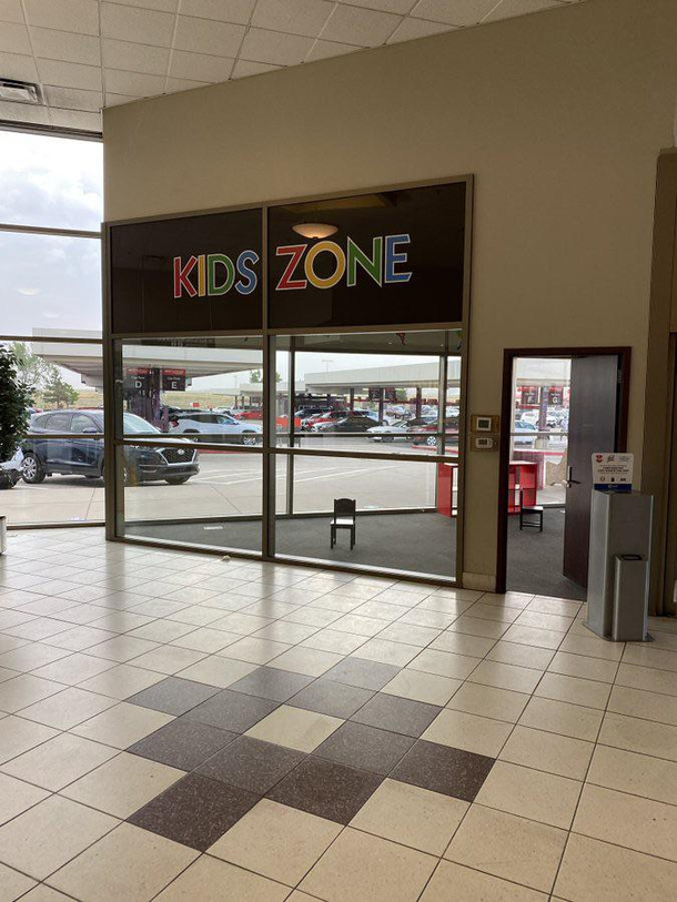 kids zone looks like a blast