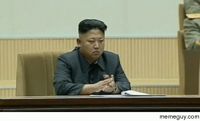 Kim Jong-Un clapping