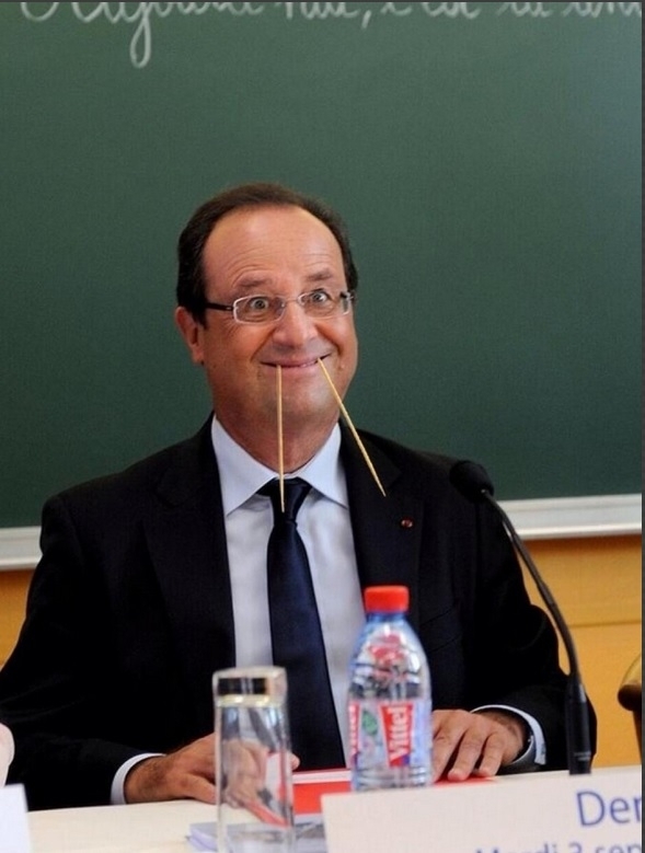 Ladies and Gentlemen the french president