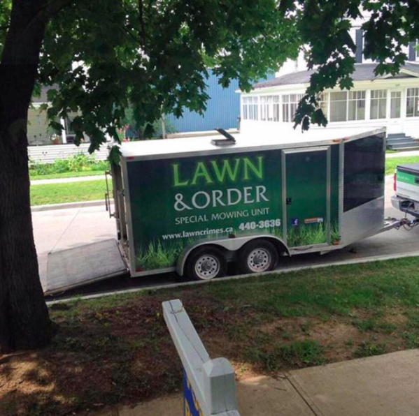 Lawn amp Order Special Mowing Unit
