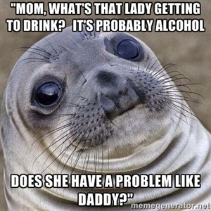 Little girl asked this in the check out line as I was buying an energy drink