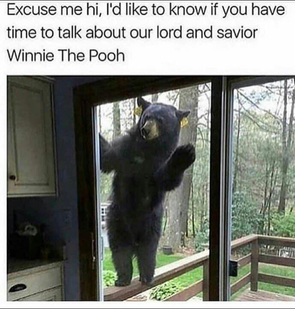 Lock the door Turn the lights out and be quiet The Winnie Witnesses are out