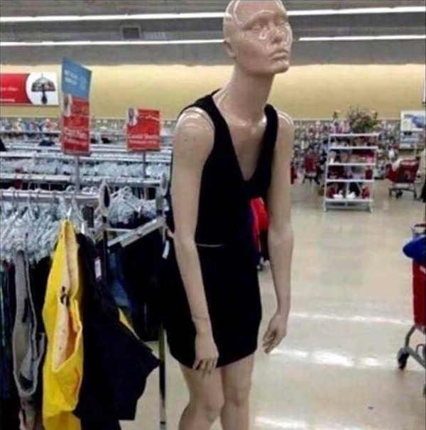 Look They started making teenage mannequins