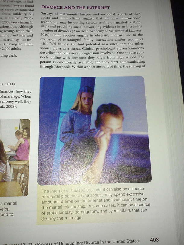 Look who I found in my Sociology textbook