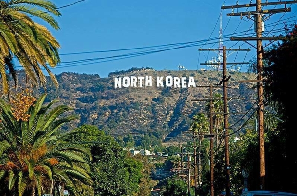 Looks like they replaced the hollywood sign