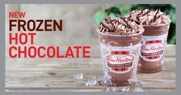 Looks like Tim Hortons just invented the chocolate milkshake