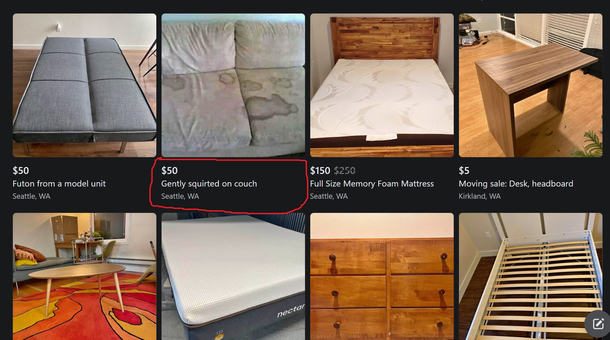 LPT Always check Facebook Marketplace before purchasing any furniture From time to time you can find great deals