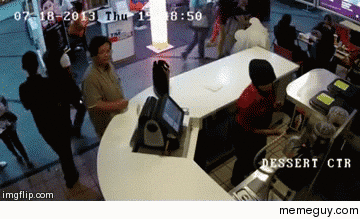 Man gets iPad stolen at fast-food
