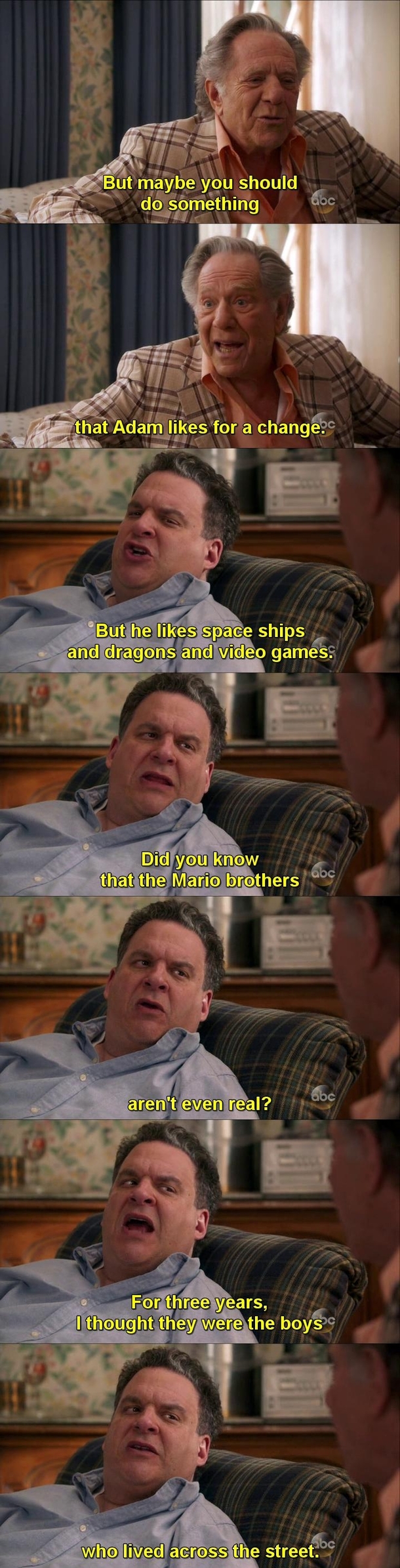 Mario Brothers x-post from rTelevisionQuotes