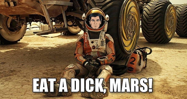 Matt Damons The Martian in a nutshell