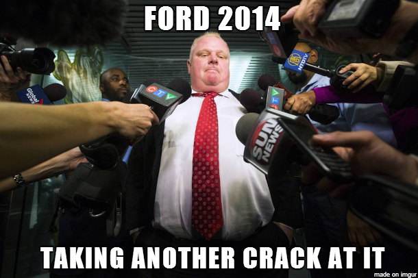 Mayor Fords New Campagin Slogan