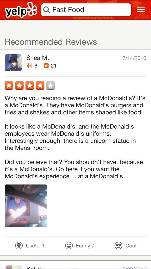 McDonalds reviewed the best way possible