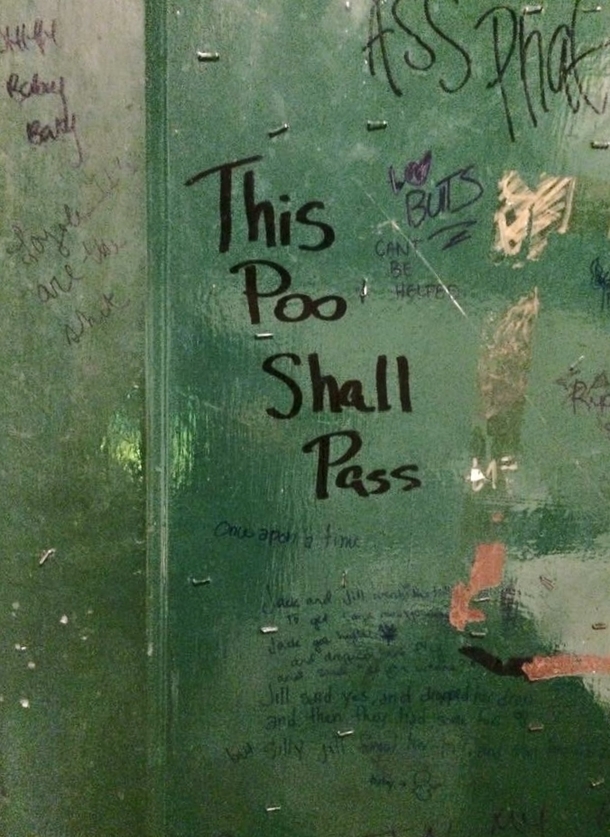 Mens bathroom stall in New Orleans