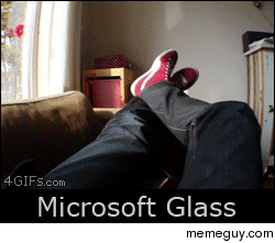 Microsoft glass first demo