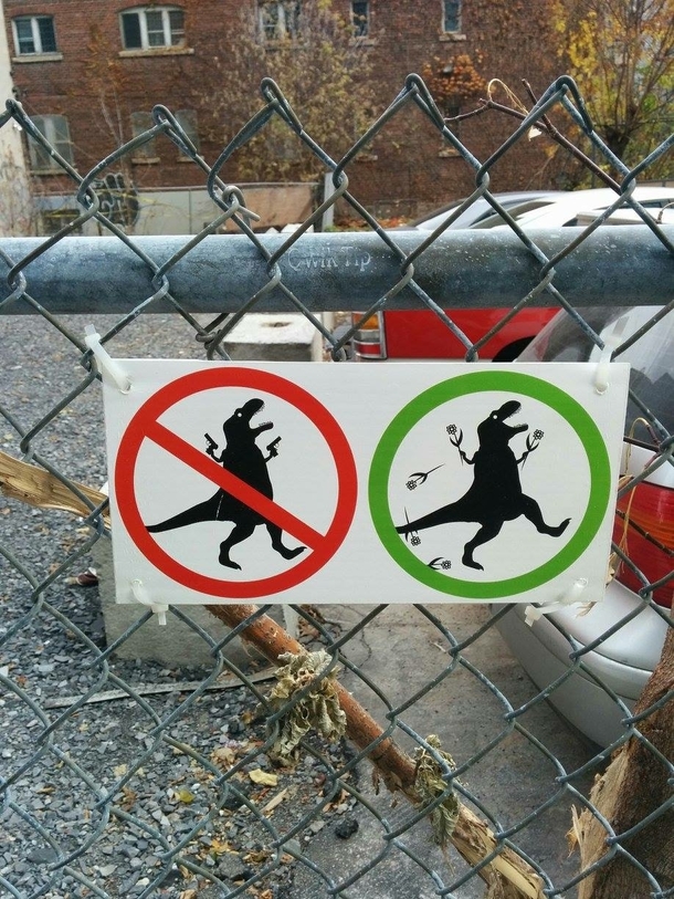 Montreal - Banning T-rex Violence