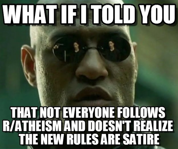 Morpheus on the new rules