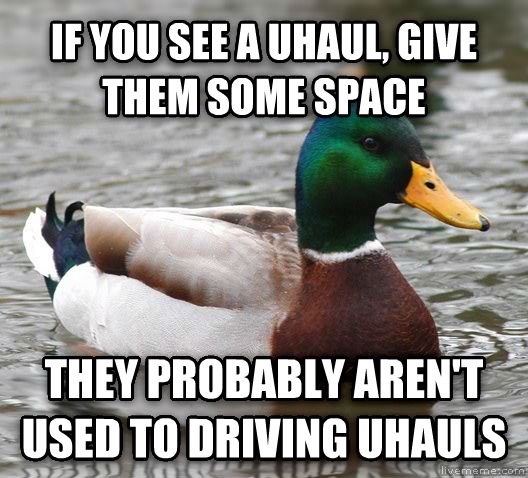 Moving earlier today I couldnt help but think of this advice I heard years ago
