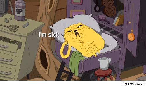 MRW I have a slightly runny nose and my wife asks me whats wrong with me