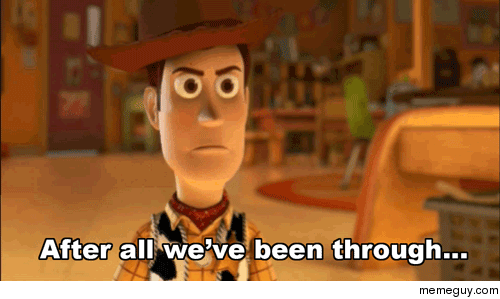 MRW I saw Pixar was actually making a Toy Story 