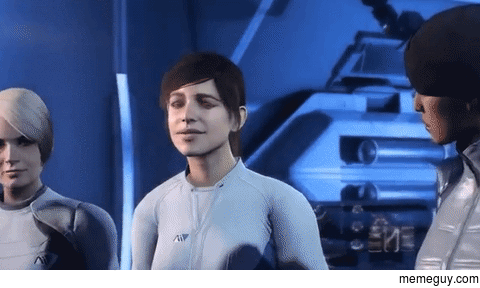 MRW I see the pre-release footage of Mass effect andromeda