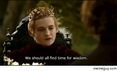 MRW someone asks me why I spend so much time reading stupid books