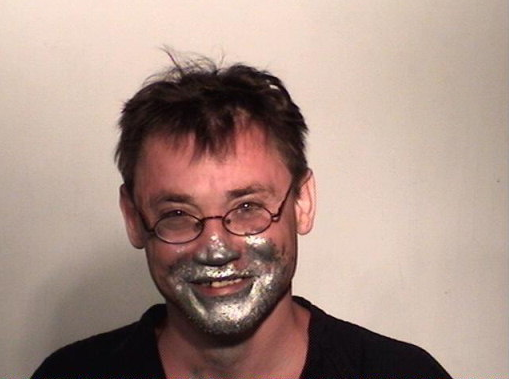 Mugshot from this guys th time being arrested for huffing paint