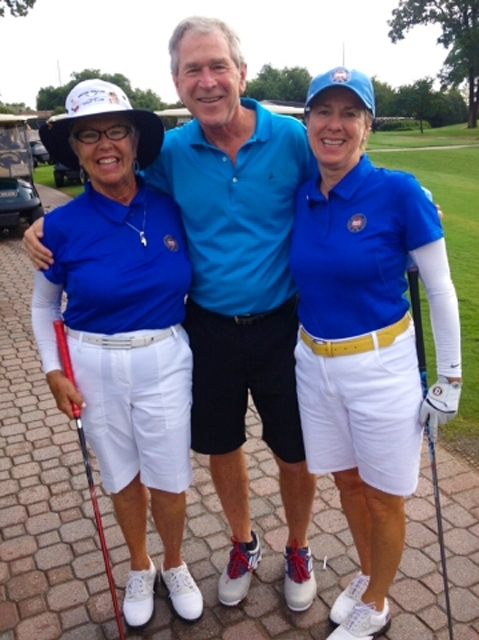 My aunt played golf with Will Ferrell today