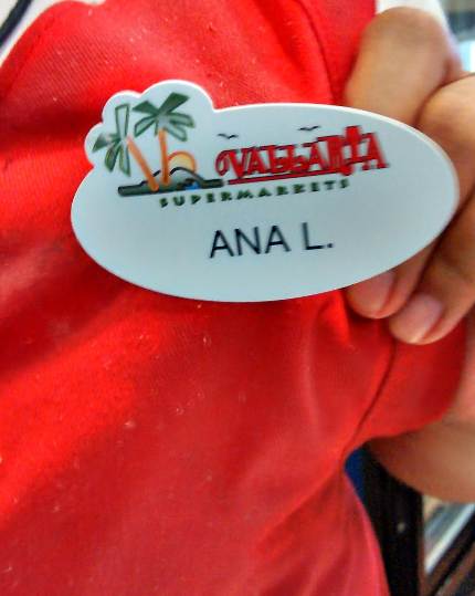 My co-workers unfortunate name tag