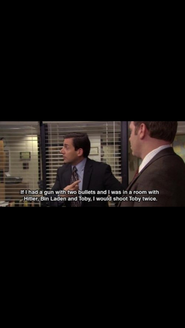My favorite Michael vs Toby dialogue