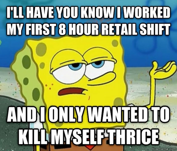 My First Experience Working in Retail