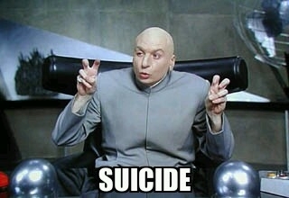 My first thought when I heard that a CIA employee just committed suicide