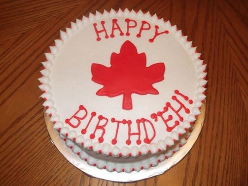My friends birthday is on Canada day