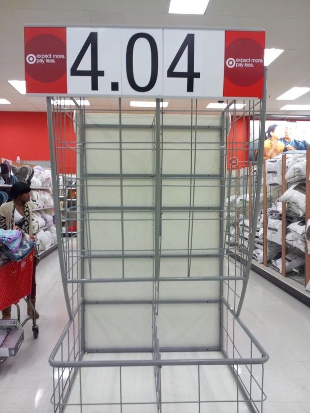 My local Target knows how to do pricing