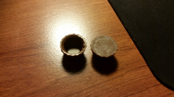 My mini Reeses cup was totally empty