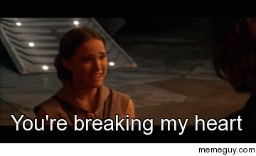 My reaction to George Lucas when rewatching the phantom menace