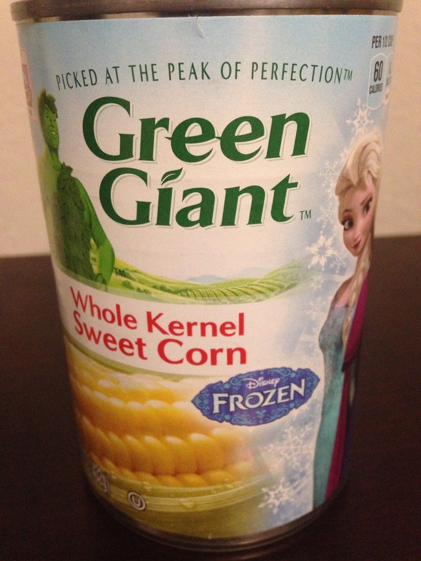 My wife asked me to pick up some frozen corn