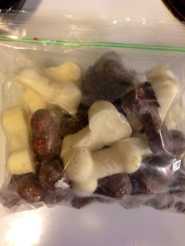 My wife hosted a sex toy party the other night Found a bag of dicks in the fridge after