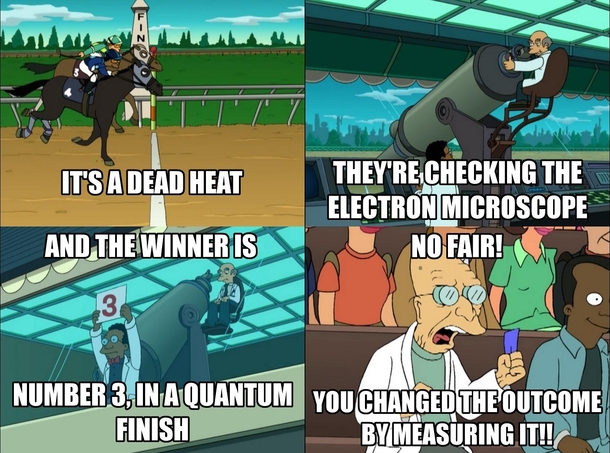 Never bet on quantum results
