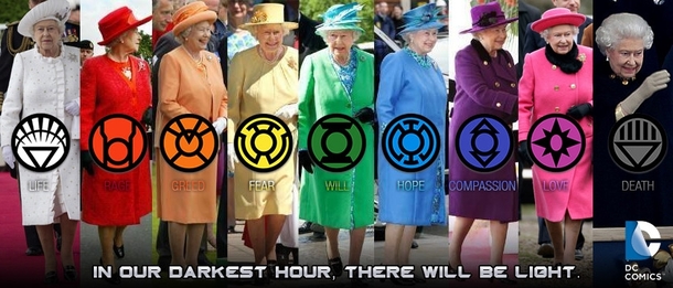 New from DC Comics The Queen Lantern Corps