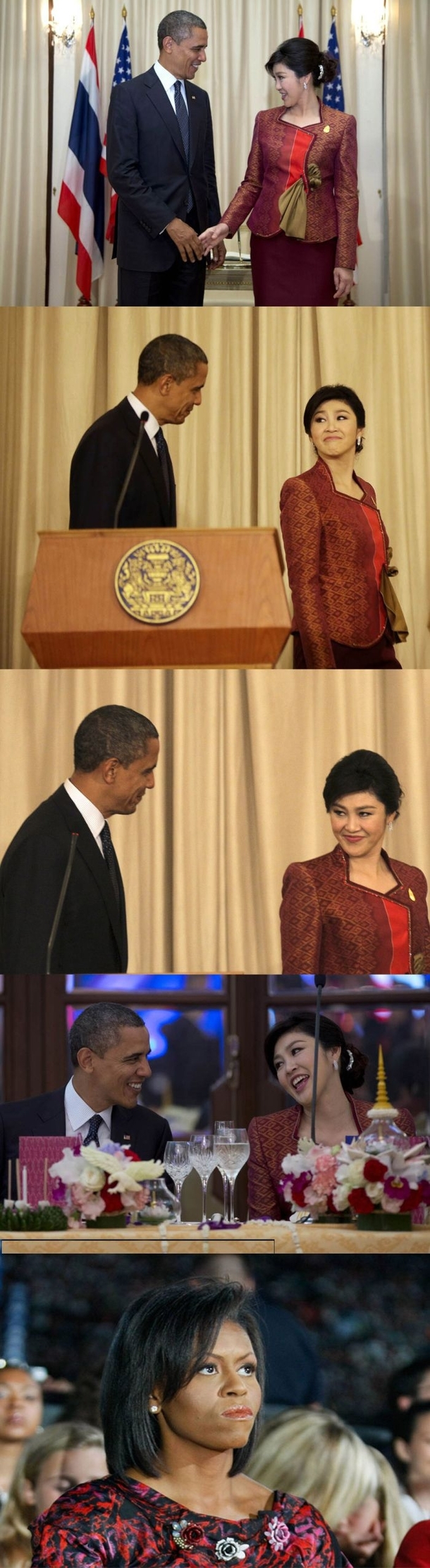 Obama and Thailands prime minister