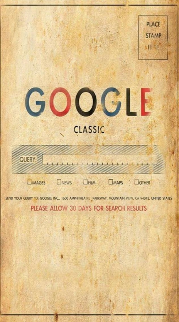 Old school Google