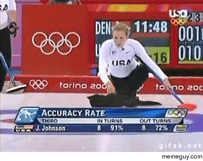 Olympic Cat Curling