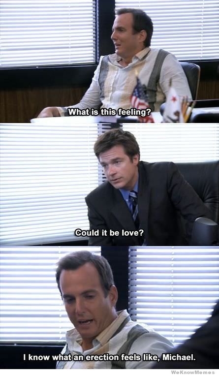 One of my favorite scenes on Arrested Development