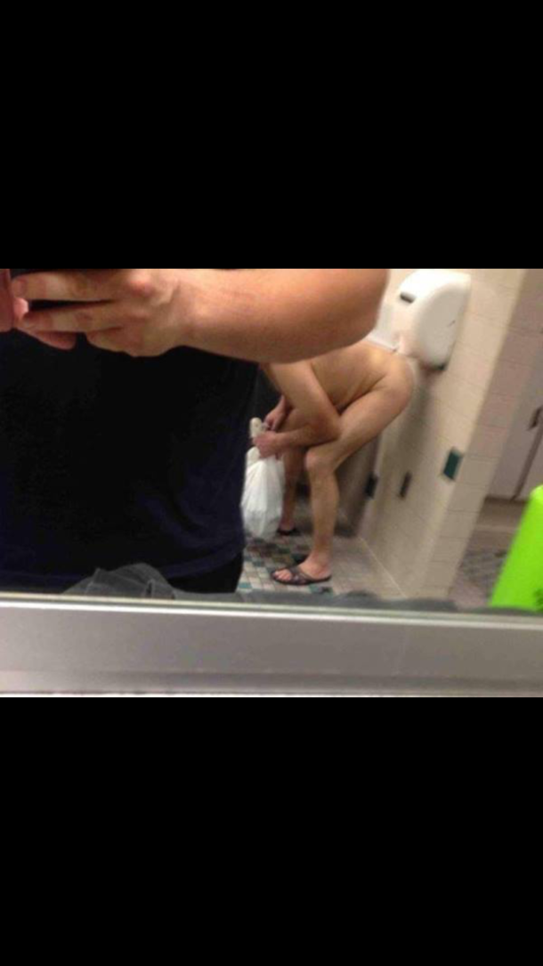 One of the many reasons why you dont use the bathroom at Walmart