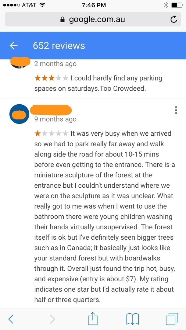 One Star National Park Review - Young children washing their hands virtually unsupervised