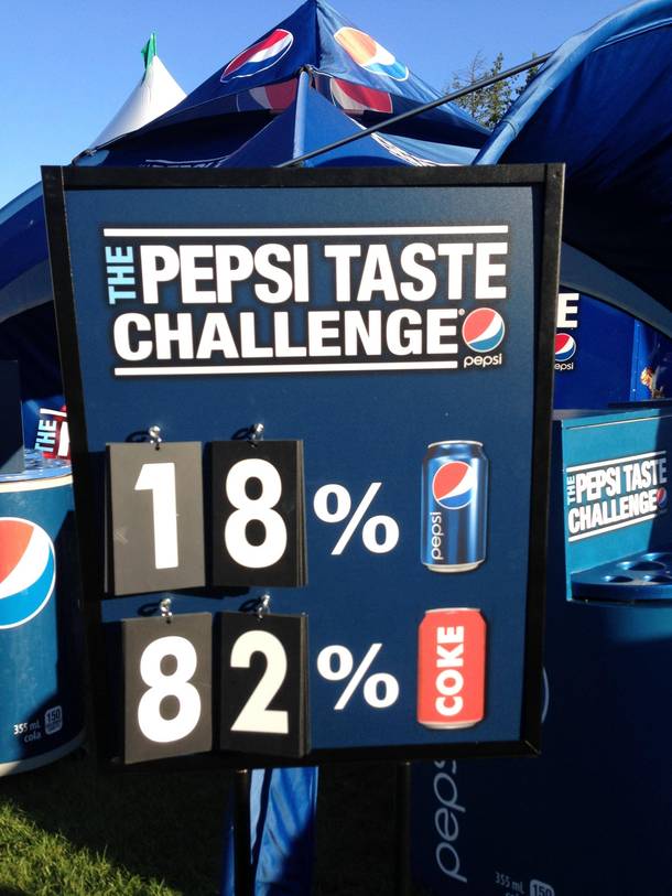 Pepsi taste challenge didnt go as planned