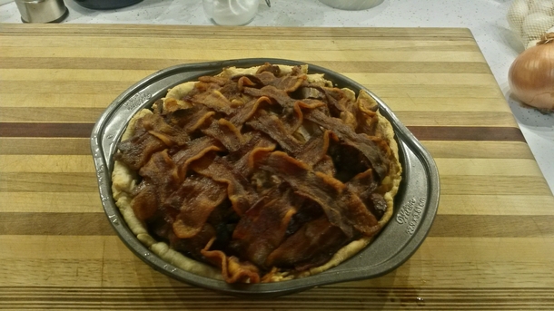 Pic #1 - A Pie of Bacon and Burning 
