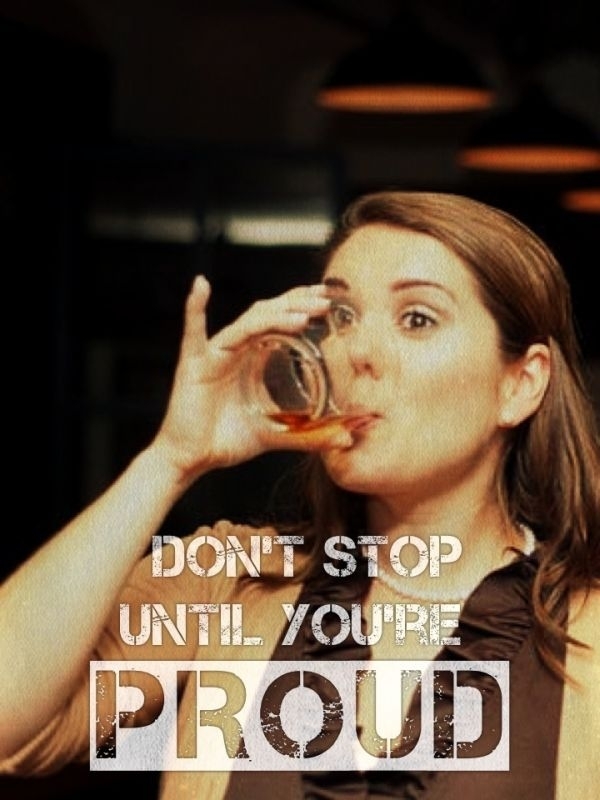 Pic #1 - Adding drunk people to motivational quotes drastically changes them